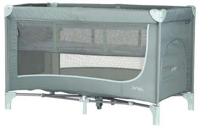 Image de Parc pour bébé à 2 niveaux Chipolino - Ariel, basilic