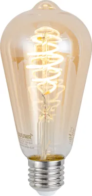 Produktbild von LUUMR Smart Dimmbare LED-Glühbirne E27 ST64 Bernstein 4,9 W 320 lm 2500 K