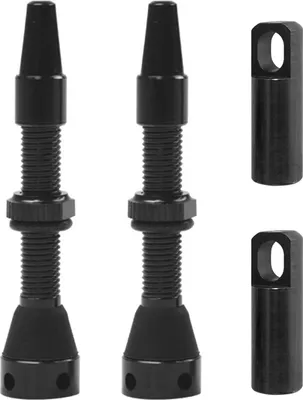 Obrázok produktu pre 2ks hliníkové zliatiny bicyklov Presta Valve Stem Bike Vacuum Valve Stems pre horské bicykle Road Bike