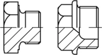Produktbild von Reyher Verschlußschrauben DIN 7604 A 4 A M 10 x 1 A 4 (10 Stück)