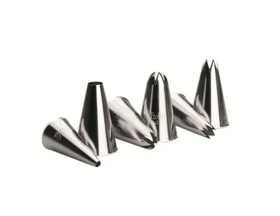 Immagine prodotto di Punte per decorazioni in acciaio inox 6 pezzi