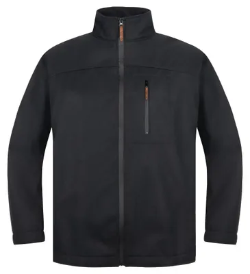Produktbild von Übergrößen Softshelljacken für Herren - 70 (4XL) schwarz