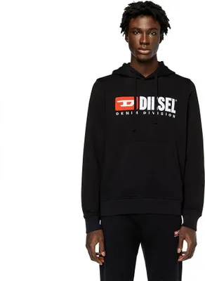 Immagine prodotto di Diesel Ginn Felpa con cappuccio Nero S Uomo Nero S