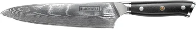 Image de Couteau de chef Blackwell - Style japonais - Damascus - 20 cm