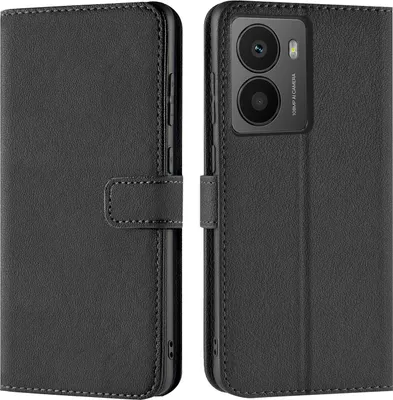 Produktbild von Conie Klapp Tasche für HMD Fusion Kartenfach Rundumschutz Hülle in Schwarz