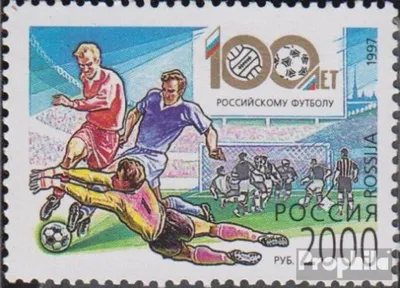 Produktbild von Briefmarken Russland 1997 Mi 620 (kompl.Ausg.) postfrisch Fussball