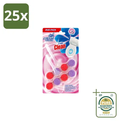 Produktbild von 25 x At Home WC-Stein Lavendel 2 x 45 g - Vorratspackung - 25 Stücke