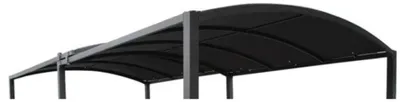 Immagine prodotto di Telo di ricambio in poliestere semi impermeabile 300 gr m/q per gazebo pergola michelle 3x6 mt