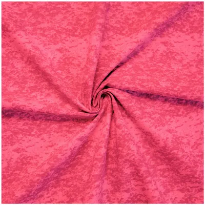 Marmorierter Popeline Stoff aus Baumwolle in der Farbe 4012 magenta