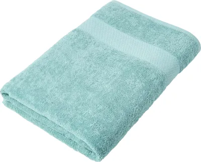 Obrázek produktu pro HOMESCAPES 100% turecká bavlna 500g/m² plážová osuška 100x180cm - mátově modrá