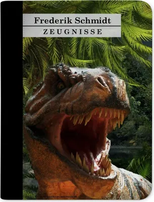 Produktbild von Zeugnismappe, Dokumentenmappe, Ordner A4, T-Rex
