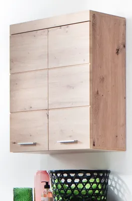 Obrázek produktu pro trendteam Koupelnová nástěnná skříňka Amanda Ash Melamine/Aste Oak Deep Drawn 73 x 77 x 23 cm