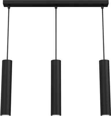 Obrázek produktu pro Raito 3xGU10 8W černá závěsná lampa Luminex