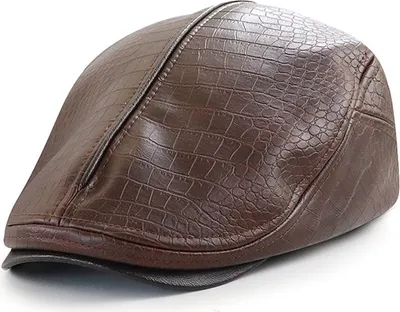 Immagine prodotto di Basco da uomo AL-26000 - Eleganza in Marrone Scuro KP26000