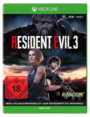 Produktbild von Capcom Resident Evil 3, Xbox One, M (Reif), Physische Medien