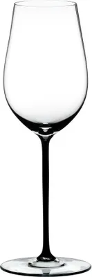 Produktbild von RIEDEL 4900/15B FATTO A MANO Riesling / Zinfandel Weinglas - Stiel SCHWARZ