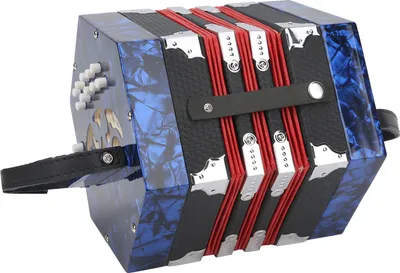 Obrázek produktu pro Concertina Accordion,Concertina Instrument,Professional Accordion Concertina,Concertina with Carrying Bag,Portable Concertina,Musical Instrument Supplies