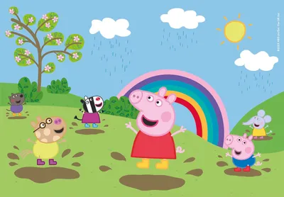 Produktbild von Clementoni Jigsaw Puzzle - Peppa Pig, 2x60 Teile.