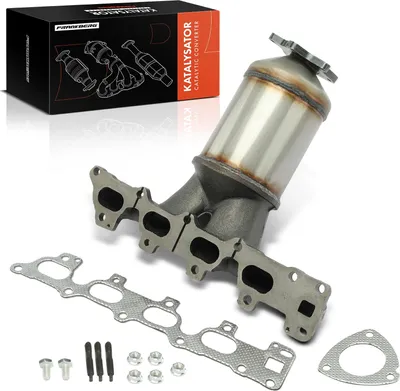 Productafbeelding van Frankberg 1x Spruitstuk Katalysator voor Opel Astra H L48 L35 Meriva X03 Vectra C Z02 Zafira