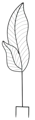 Produktbild von Rankgitter Blatt groß