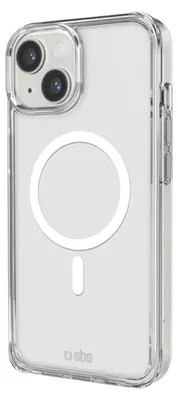 Produktbild von SBS Transparente steife Hülle, kompatibel mit MagSafe-Ladefunktion für iPhone 14/13