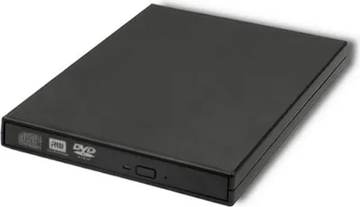 Produktbild von Qoltec 51858 Externer DVD-RW-Recorder | USB 2.0 | Schwarz