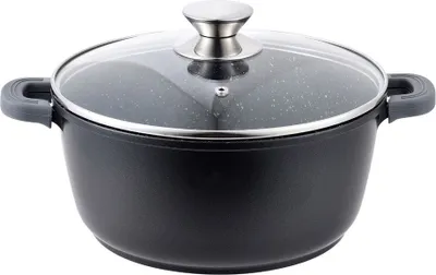 Produktbild von Cheffinger TOPF 28 cm Aluguss schwarz