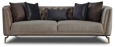 Immagine prodotto di Divano elegante da quattro posti, con design moderno e cuscini