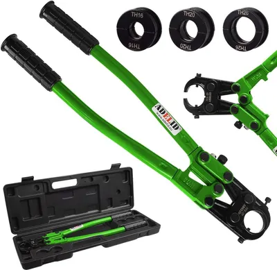 Produktbild von PEX Presszange Rohrpresszange Verbundrohr TH-Kontur 16mm 20mm 26mm Handpresszange Pressfitting