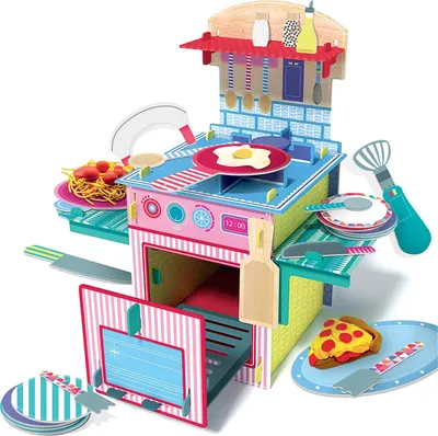 Immagine prodotto di Headu - La mia prima cucina Gioco educativo Montessori, multicolore, IT21468