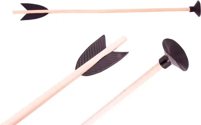 Produktbild von Kinderbogen 120 cm, mit 3 Pfeile (Saugnapf)