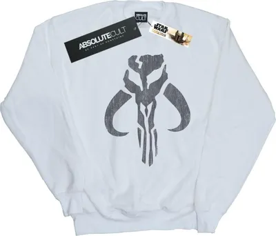 Produktbild von Star Wars - "The Mandalorian" Sweatshirt für Herren BI46357 (XL) (Weiß)