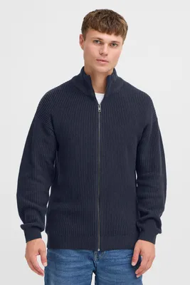 Produktbild von !Solid SDGoralli Herren Strickjacke Cardigan Zipper mit Stehkragen Reißverschluss Baumwollmischung Regular fit