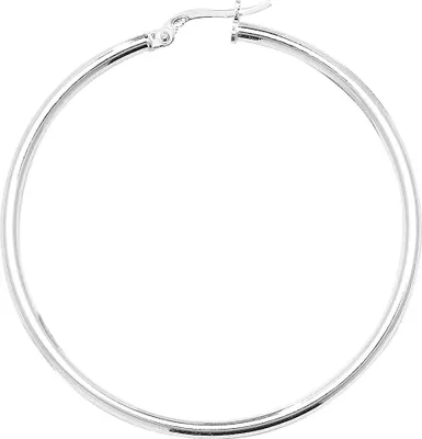 Produktbild von 925 Sterling Silber Damen - Creolen / Ohrringe - 40mm; TRS17692MM40