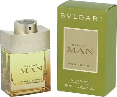 Obrázek produktu pro BVLGARI Man Wood Neroli, Pánské, 60 ml, Sprej, Alcohol Denat. (Sd Alcohol 39-C); Parfum (Fragrance); Aqua (Water); Limonene; Linalool; Ethylhexyl...