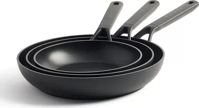 Produktbild von KitchenAid Classic Forged, 3-tlg. Pfannen-Set 20cm, 24cm & 28cm, alle Herdarten