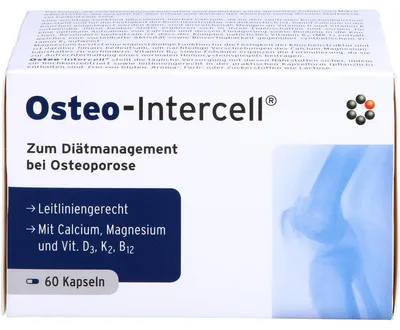 Image de Osteo-Intercell gélules pour l'ostéoporose, 60 gélules