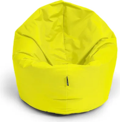 Produktbild von Sitzsack mit füllung 2 in 1 Sitzkissen Bean Bag Outdoor Indoor Wasserfest | Gelb 155cm