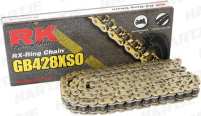 Produktbild von RK Kette 428 Xso 132 C Gold/Gold Offen