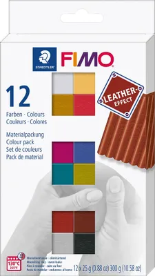 Obrázok produktu pre FIMO Set Mod.masse Fimo leather ef. MP