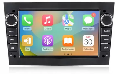 Zdjęcie produktu dla Radio Android do OPEL / Android Auto Carplay Wi-Fi SIM / Czarne 6+128 GB