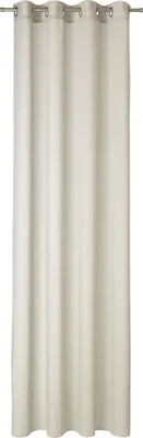 Produktbild von Neutex Ösenschal unten Beschwerungsband Allure H x B 245 x 140 cm taupe
