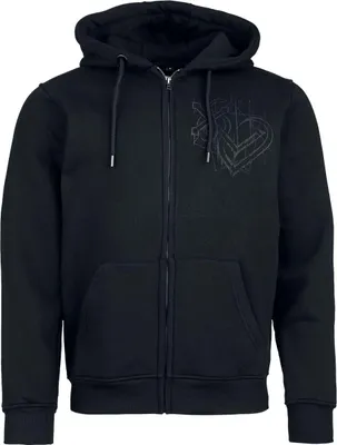 Produktbild von Lord Of The Lost Kapuzenjacke Herren Black Logo schwarz L