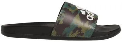 Produktbild von adidas Adilette Comfort Slides Camo Core Black Cloud White - EU 40.5