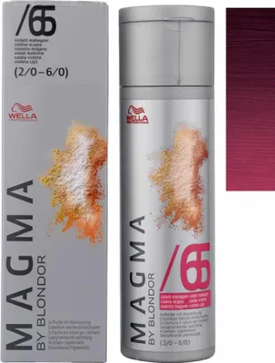 Produktbild von Wella Magma, Violett, Unisex, 120 g, Alle Haare, Flasche, Kaolin, Sodium Silicate, Ammonium Persulfate, Potassium Persulfate, Paraffinum Liquidum,...