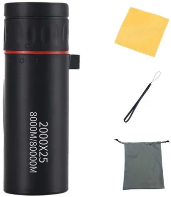 Produktbild von Kompakte Handheld-Binokulare - 2000X25 HD - für Reisen - Wandern - Angeln - Camping - Sternenbeobachtung - Konzerte und Vogelbeobachtung