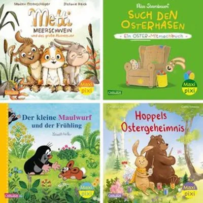 Produktbild von Maxi-Pixi-4er-Set 124: Der Frühling ist da! (4x1 Exemplar)