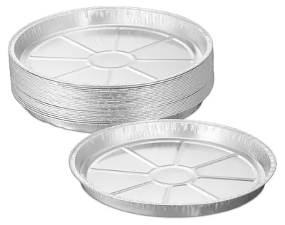 Alu-Backformen 25er Set, rund, 3 x 27,5 cm, backfest bis 260 °C