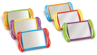 Obrázok produktu pre Learning Resources All About Me 2-in-1 Mirrors, 1,5 rok / roky, Viacfarebný