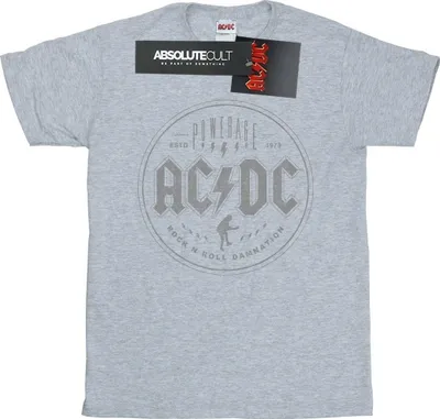 Produktbild von AC/DC - "Rock N Roll Damnation" T-Shirt für Herren BI7110 (L) (Grau)